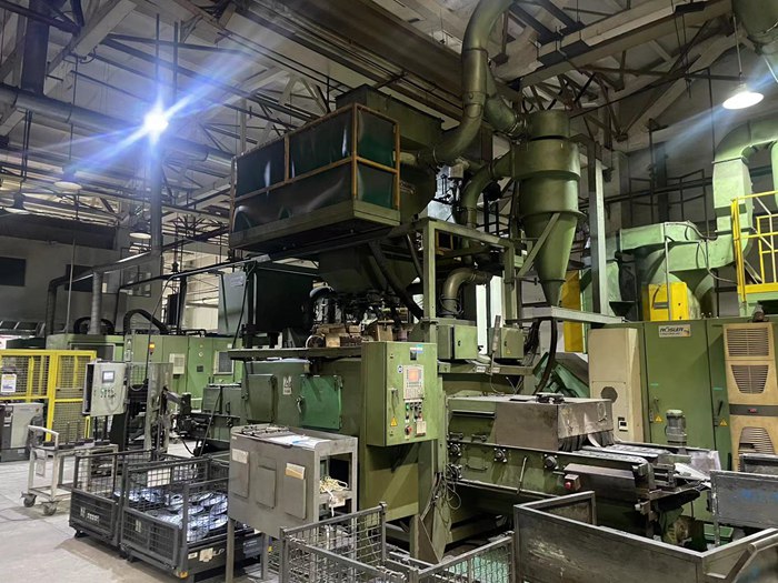 汽車離合器片專用抛丸強化機