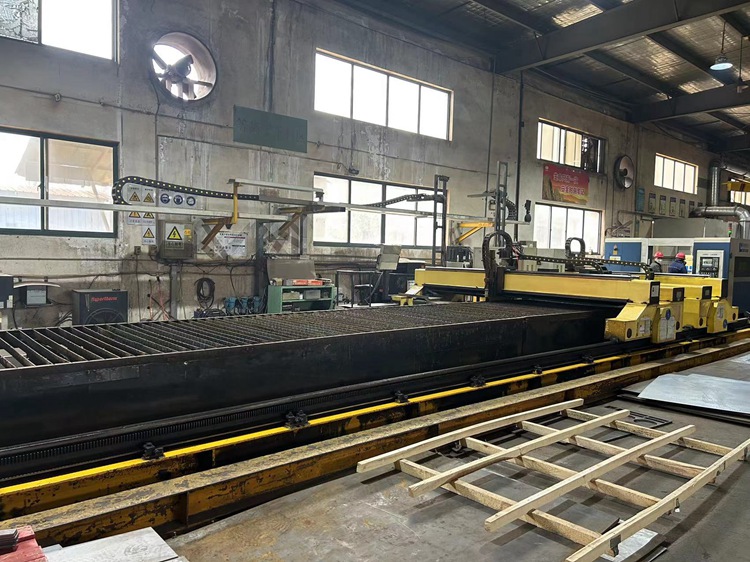 不鏽鋼環保除塵器生産安裝流程照片